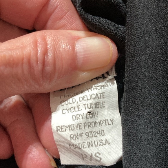 Sheer Black Skirt - Picture 6 of 6